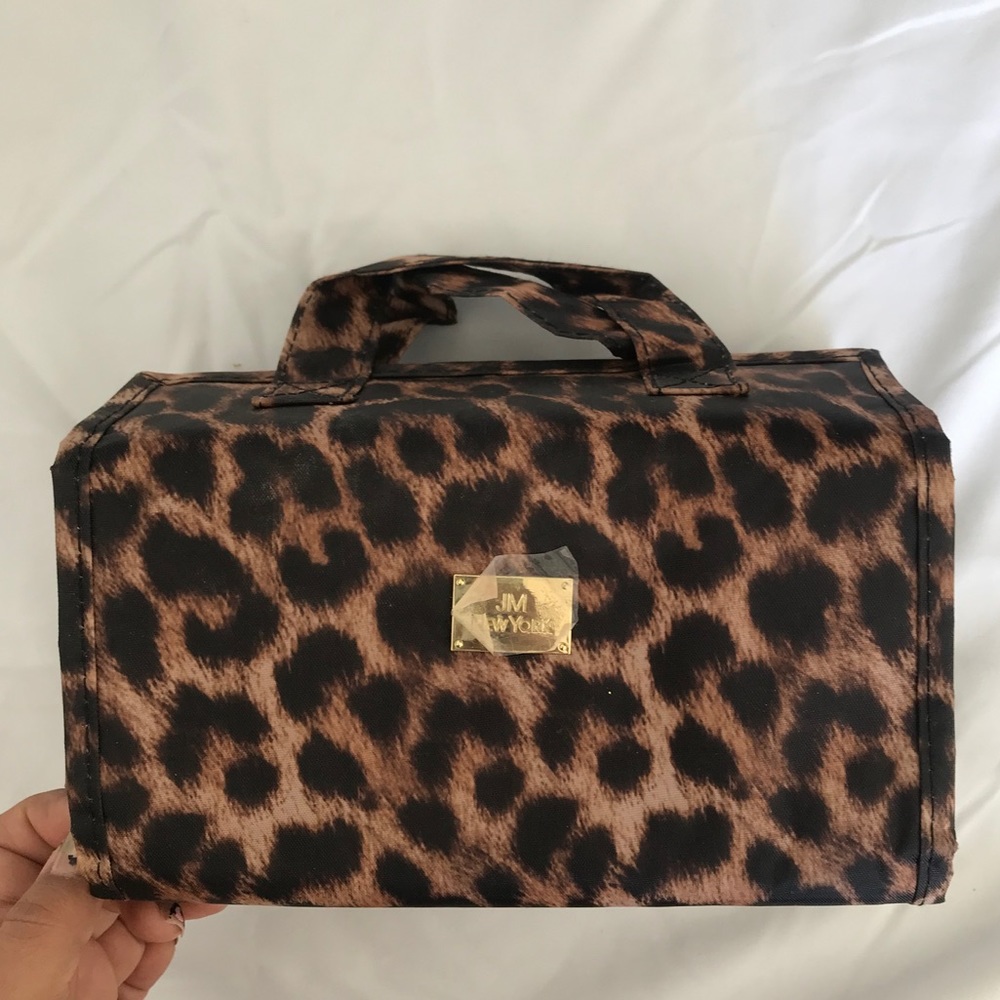 Leopard Makeup/toiletry Case